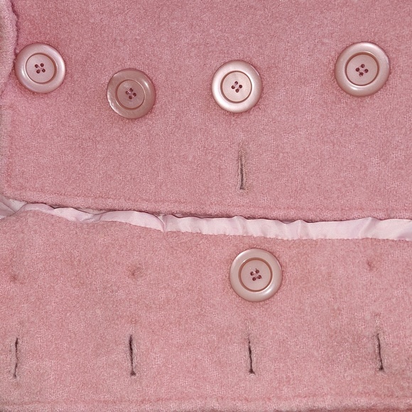 Vintage Pink Double Breasted Peacoat - Picture 11 of 13